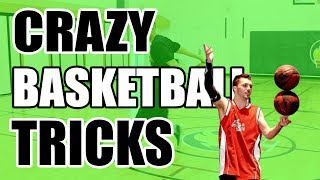 CRAZY BASKETBALL TRICKS REVEALED [upl. by Idleman]