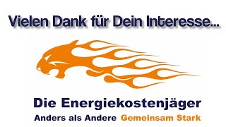 Infovideo Energiekostenjäger Team  Nebenjob Berlin [upl. by Illyes]