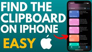 How to Find Clipboard on iPhone [upl. by Aissak]