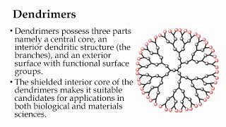 Dendrimers I Organic Nanomaterials [upl. by Aivilys]