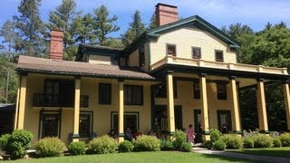 Glen Iris Inn  A glance at the Glen Iris Inn in Letchworth State Park [upl. by Byler392]