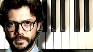 Money Heist Bella Ciao Easy Piano Tutorial Beginners [upl. by Solracesoj]