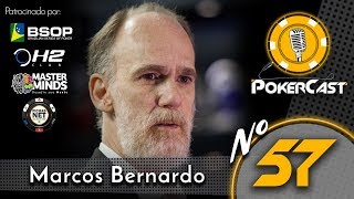 Pokercast  Episódio 57  Marcos Bernardo “SharkFriend” [upl. by Hancock965]