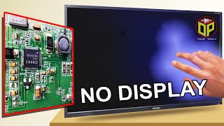 Black Screen and No Display Problem on LEDLCD TV Screen  CS902AR IC Circuit Diagram [upl. by Ayela]