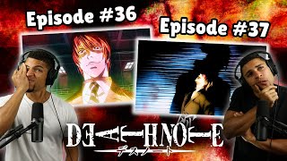 THIS SHOW MESSED US UP  Death Note Ep 36 amp 37 REACTION FINALE [upl. by Gusty]