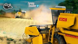 COLHEITA DE SOJA COM VOLANTE REALISTA  FARMING SIMULATOR 22  EP 36 OS GURI 2ª TEMPORADA [upl. by Duwad]