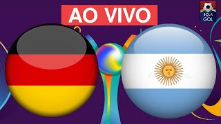 ALEMANHA X ARGENTINA AO VIVO  OITAVAS DE FINAL  COPA DO MUNDO FEMININA  NARRAÇÃO [upl. by Eetse]