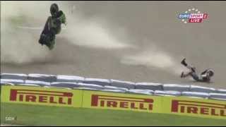 Superbike Imola  Big Crash [upl. by Aicertal]