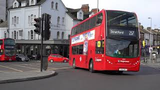 Buses at Walthamstow Central 10th February 2020 [upl. by Eatnwahs405]