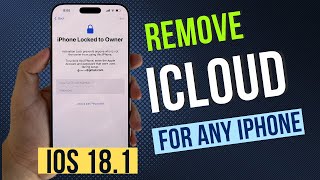 NEW METHOD iUltra 2024 Tool PERMANENT Remove iCloud ID Activation Lock on iOS 18iOS 181 [upl. by Sam]