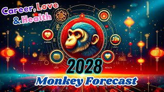 2028 Monkey Zodiac Forecast Career Love and Health Predictions [upl. by Vladamir]