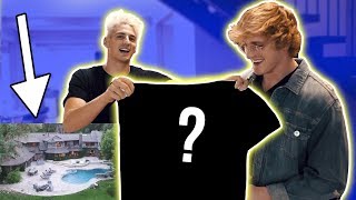 VISITING LOGAN PAULS NEW HOUSE FOR THE FIRST TIME Surprise Gift [upl. by Ainnat328]