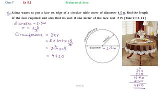 Class 7  Maths  Ex 92  Q6 [upl. by Bunny458]