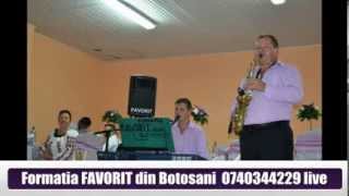 FORMATIA „FAVORITquot DIN BOTOSANI 2014 LIVE TELEFON 0740344229 formatie nunti formatie nunta [upl. by Ecnerewal532]