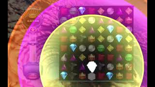 127 gems 5 cascades rng with RNG nova on bejeweled twist zen [upl. by Irving]