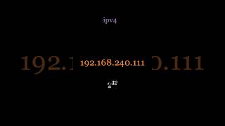 ipv4 vs ipv6 explained ip ipaddress [upl. by Crist]