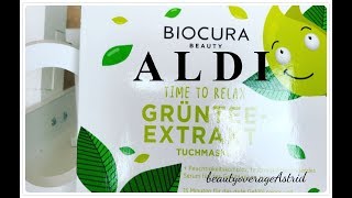 ALDI Nord  BIOCURA Masken 17 Mai  Kaviar Aktionsprodukte 28 Mai  beautyoverage Astrid [upl. by Kernan]