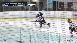 HJHL Finals on HNLiveca  Okotoks Bisons vs Sylvan Lake Wranglers Game 4 [upl. by Syah]