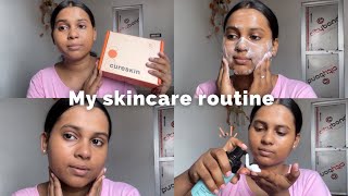 Honest Cureskin app review  Skincare routine  Cureskin products [upl. by Llezniuq]