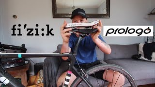 Fizik vs Prologo Saddles Test Review [upl. by Eidde725]