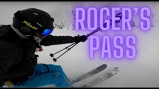 Rogers Pass Ski Touring from AO Wheeler Hut [upl. by Lairbag]