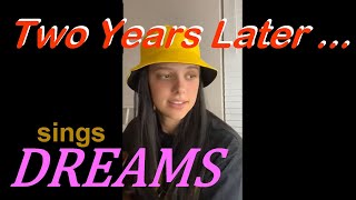 Lanie Gardner sings DREAMS TWO years later [upl. by Ardien]