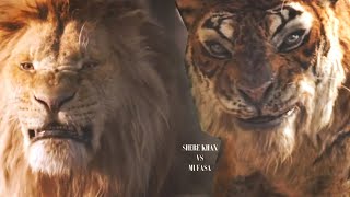 Mufasa vs Shere Khan FANMADE [upl. by Dubenko]