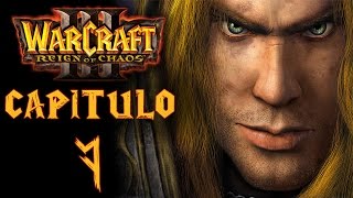 Warcraft III Reign of Chaos  El Azote de Lordaeron  Capítulo 7 quotLas costas de Northrendquot [upl. by Neerual]