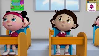 Early to Bed Early to Rise  3D English Nursery Rhymes For Children  Periwinkle [upl. by Dub920]