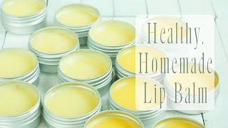 How To Make Lip Balm at Home Organic DIY Lip Balm Recipe by mary tylor naturals Step by Step Guide [upl. by Llerrut676]