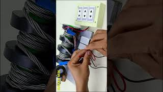 Electricity 220V Magnet Lght 4 Capacitor 10rm PVC Wire Energy Generator [upl. by Mackie]