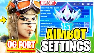 Using The 1 RANKED Players Settings In OG FORTNITE 😱🎯 BEST XBOXPS4 Settings [upl. by Scheider640]