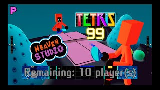 Heaven Studio Custom Remix Tetris 99 OST  10 Players Remaining [upl. by Gefen]