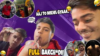 Aaj to Nikhil Gyaa🤣😂vlog trending viralshorts [upl. by Ymmij]