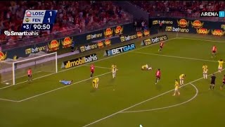 Goal Edon Zhegrova Lille 21 Fenerbahçe [upl. by Etnoj]