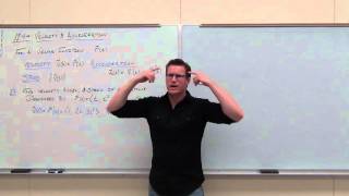 Calculus 3 Lecture 124 Velocity and Acceleration of Vector Functions [upl. by Oigimer585]