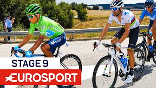 Vuelta a España 2019  Stage 9 Highlights  Cycling  Eurosport [upl. by Enohsal73]