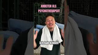 Arbeiten als Psychotherapeut  Erwartung VS Realität [upl. by Herbie318]