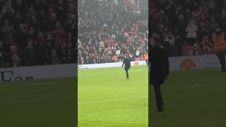 Ruud van Nistelrooy exits the stage oldtraffordmanchester d [upl. by Barri312]