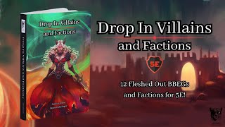 Now on Kickstarter Drop In Villains And Factions [upl. by Hermon780]