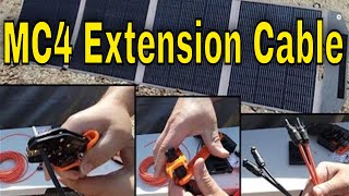 DIY  How to Assemble MC4 Connectors To Hook Up To My Solar Panels [upl. by Bannasch]