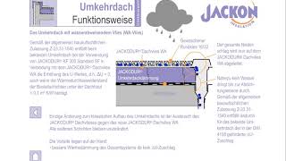 Umkehrdach mit wasserableitendem Vlies [upl. by Namar746]