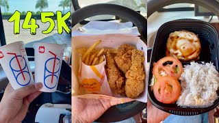 Mukbang  Combo 145k mua được gì tại cửa hàng Lotteria fried chicken Lotteria mukbang [upl. by Elburr]