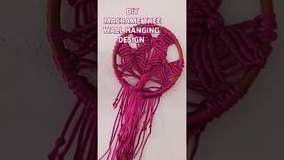 DIY Macrame Tree Of Life Wall HangingHow to make a Macrame Tree Wall Hanging Design [upl. by Nodrog300]