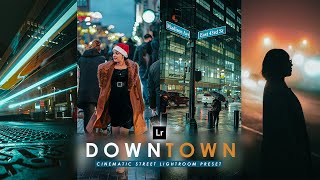 Downtown Vibes Preset  Free Lightroom Presets Download  Mobile Lightroom Tutorial [upl. by Harbour]