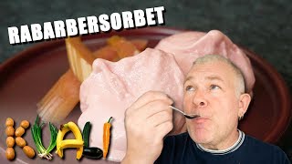 Rabarbersorbet  Rabarberis  Sorbetmetoden [upl. by Kessler]