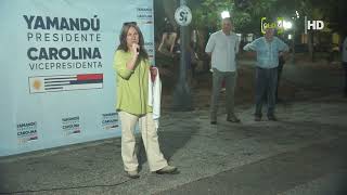 GABRIELA CASOTTI LISTA 502 FRENTE AMPLIO ACTO CON CANDIDATOS A DIPUTADOS EN LIBERTAD [upl. by Blas]