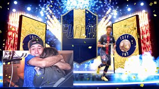 FIFA 19 SCHWESTER HAT TOTY im PACK OPENING GEZOGEN 😍🔥 [upl. by Emilia]