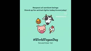 Happy World Vegan Day [upl. by Amoreta812]