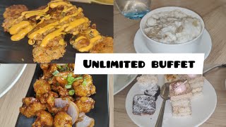 Soy street vashi buffet  Unlimited buffet Navi Mumbai  Cheap and Best food [upl. by Ainitsirc359]